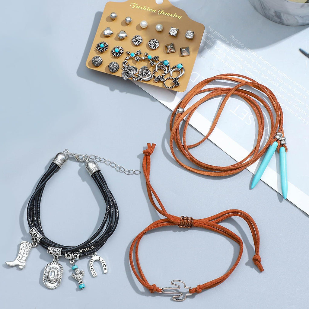 69-Piece Gold Jewelry Set for Women | Necklaces, Bracelets & Earrings