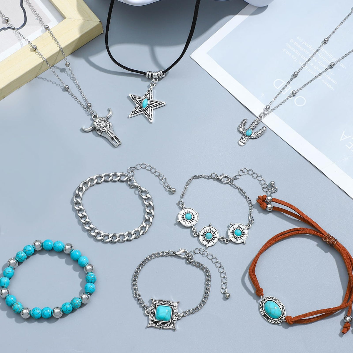 69-Piece Gold Jewelry Set for Women | Necklaces, Bracelets & Earrings