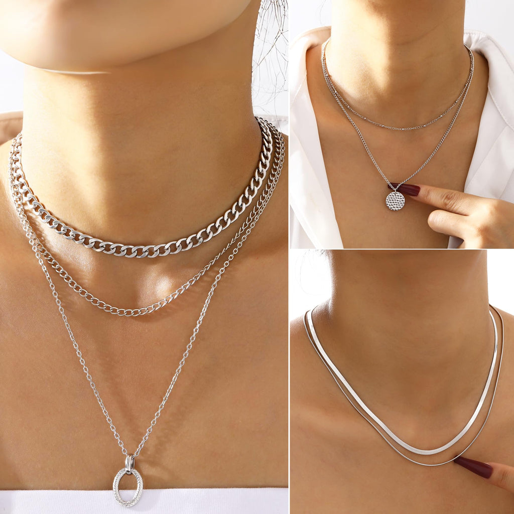 68-Piece Gold Jewelry Set for Women – Necklaces, Bracelets, Earrings & Rings