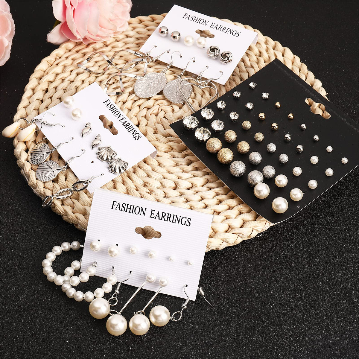 69-Piece Gold Jewelry Set for Women | Necklaces, Bracelets & Earrings