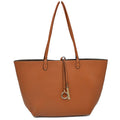 Women’s Reversible Vegan Leather Tote Bag – Soft Shoulder & Crossbody Handbag