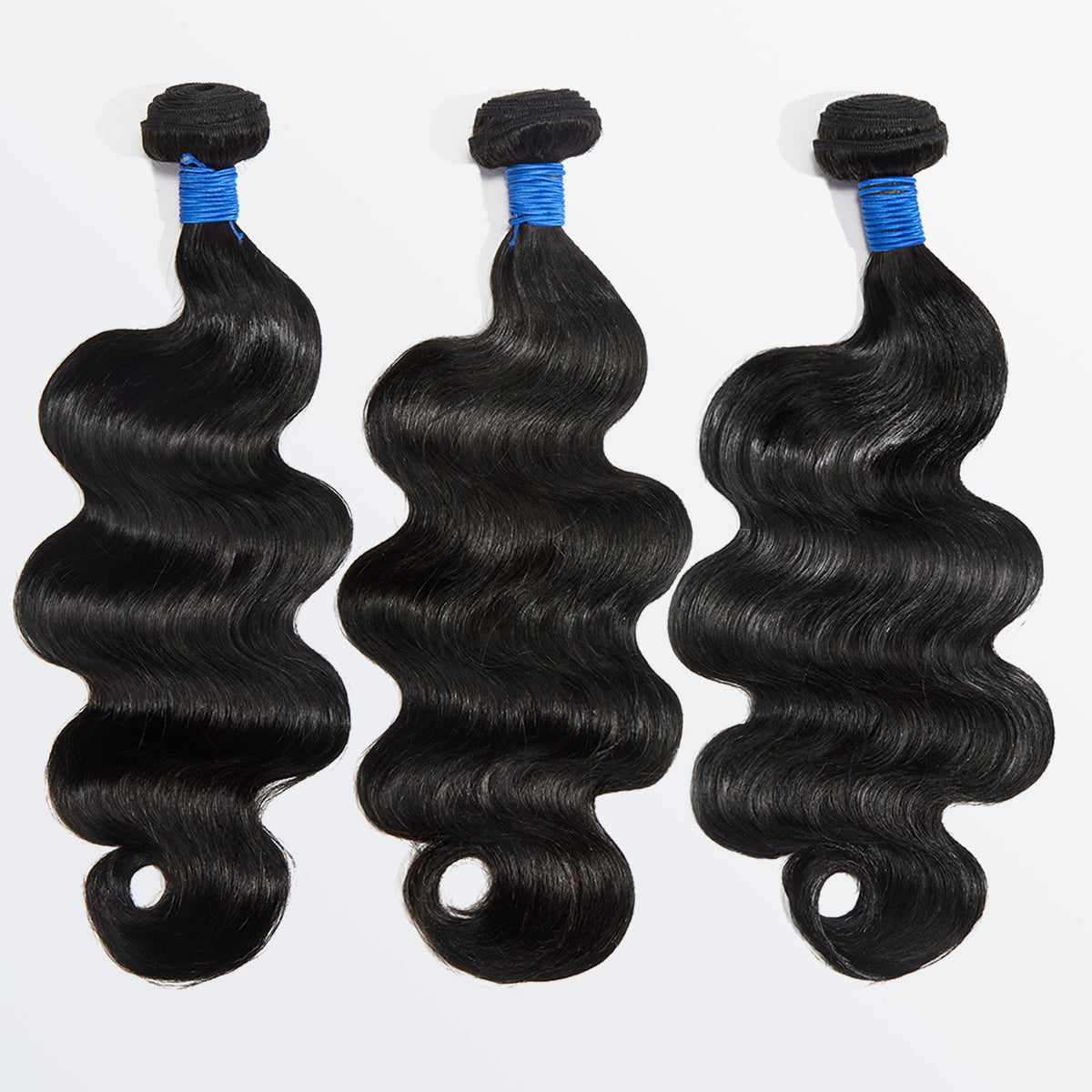 Brazilian Body Wave Human Hair Bundles – Soft, Full & Naturally Bouncy Virgin Hair, Natural Color