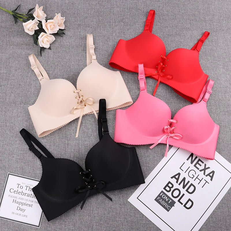 Smooth Comfort Women’s Seamless Bra – Wireless Push-Up Bralette & Everyday Lingerie