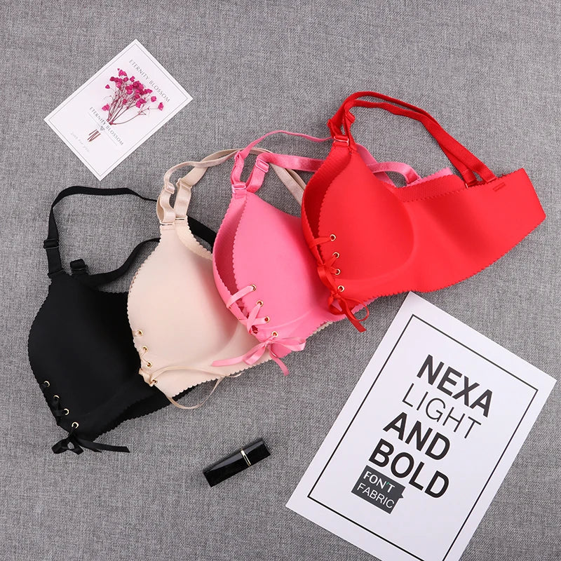 Smooth Comfort Women’s Seamless Bra – Wireless Push-Up Bralette & Everyday Lingerie