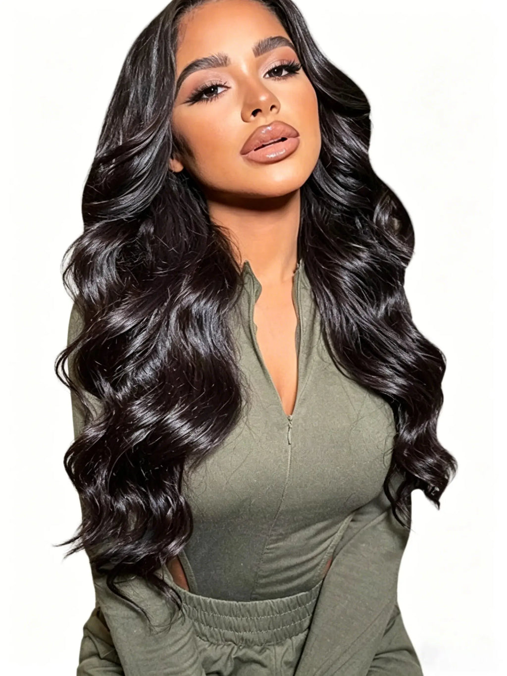 Brazilian Body Wave Human Hair Wig – HD Lace, 180%–200% Density, 16–40 Inch