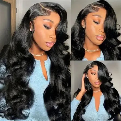 Brazilian Body Wave Human Hair Wig – HD Lace, 180%–200% Density, 16–40 Inch
