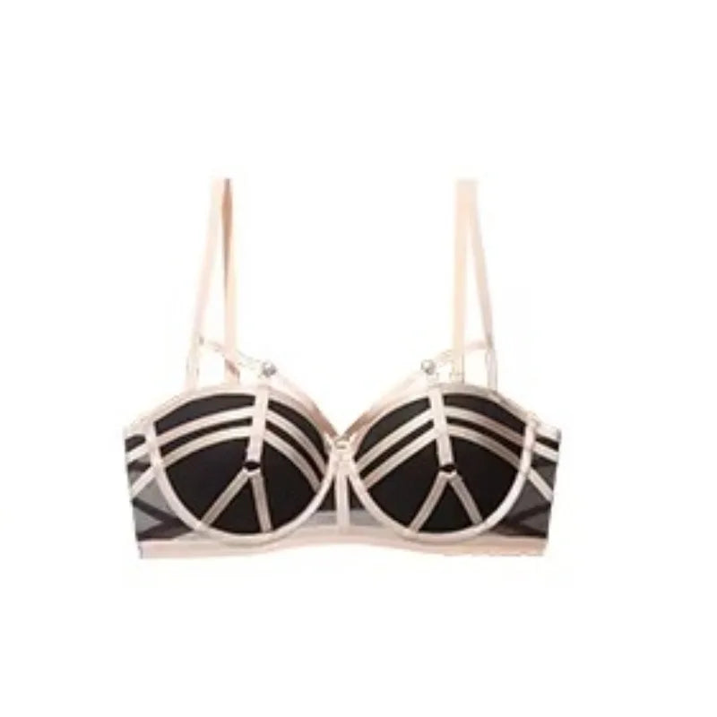 Pure Comfort Women’s Bralette Set – Wireless Push-Up Full Coverage Bra