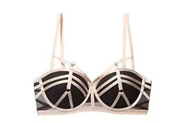 Pure Comfort Women’s Bralette Set – Wireless Push-Up Full Coverage Bra
