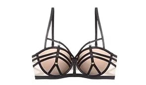 Pure Comfort Women’s Bralette Set – Wireless Push-Up Full Coverage Bra